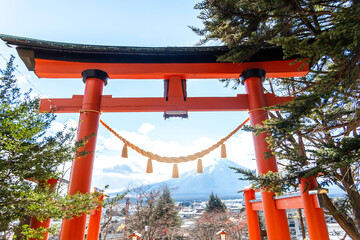 a view of Mount Fuji in Japan