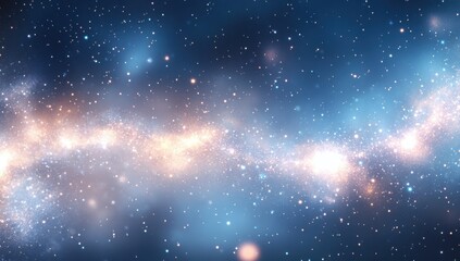 Stunning cosmic view of distant stars and galaxies in a vibrant nebula with swirling colors and intricate details showcasing the beauty of the universe