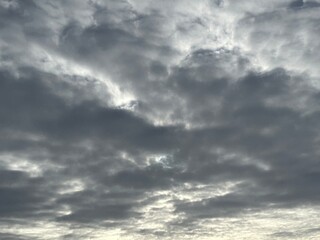 Bright clouds