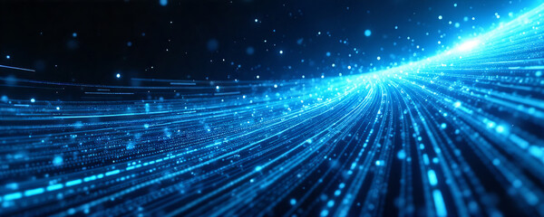 Obraz premium blue abstract background