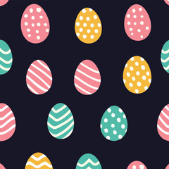 Colorful Easter Egg Pattern