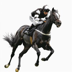 High Quality Visual of a Photo Derby, Isolated on a White Background