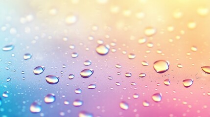 Water Droplets on Gradient Surface