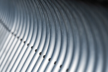 Obraz premium パイプが並んでいる背景