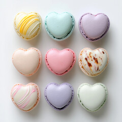 Obraz premium makrone, dessert, essen, franzosen, kuchen, süss, bunt, biscuits, pink, cookie, brotzeit, weiß, köstlich, isoliert, farbe, fra, backwaren, traditionell, gelb, sortiment, cookie, konfekt