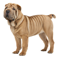 Obraz premium Chinese Shar Pei AI Generated Image