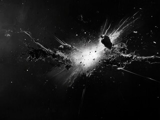 abstract broken glass for overlay textures background