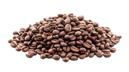 Obraz premium side view of coffee transparent isolated on white png
