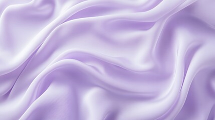 Obraz premium Soft Lavender Silk Fabric Draped Beautifully
