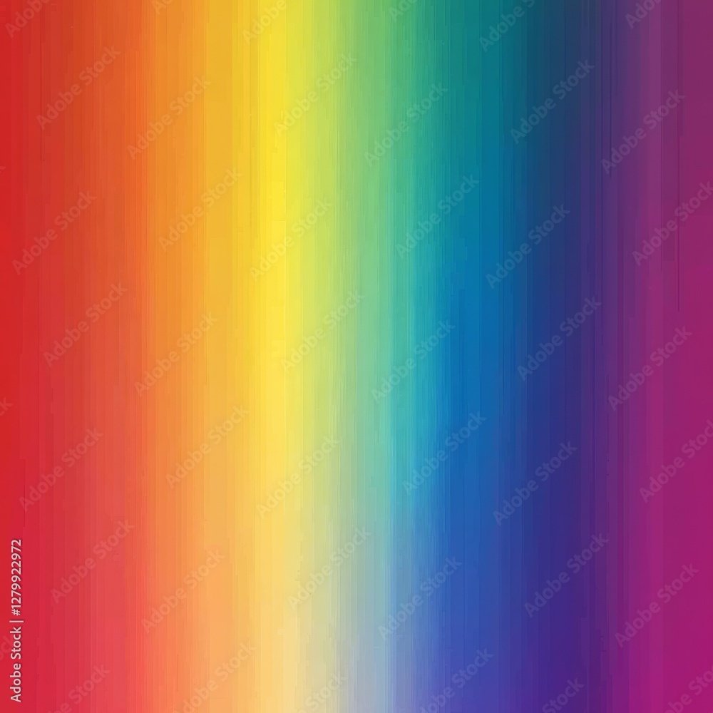 Aufkleber abstract rainbow spectrum: vertical gradient of vibrant hues and subtle textures creates a colorful 