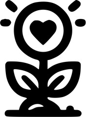 단순한 깔끔한 검정색 아이콘 