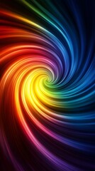 Colorful swirl abstract background