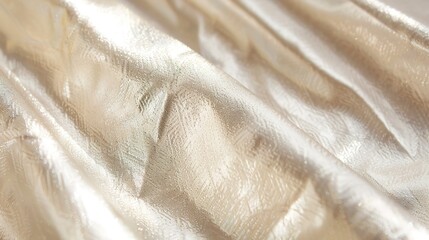 Fototapeta premium Paper texture background featuring a premium pearl surface with elegant layers, clean structure, and a glossy finish. This background is perfect for adding a touch of sophistication and refinement to 