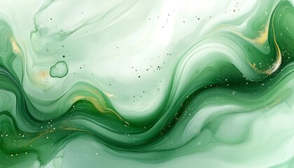 Abstract green marble background design