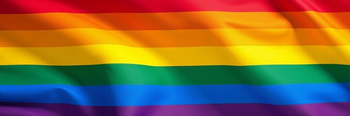 Rainbow flag with added stripes for inclusivity and diversity, pride, lgbtqi, flag