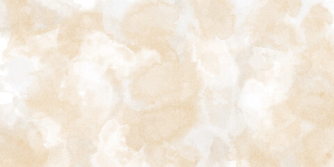 Fototapeta premium Vector watercolor art background. Old paper. Marble. Stone. Beige watercolour texture for cards, flyers, poster, banner. Stucco. Wall. Brushstrokes and