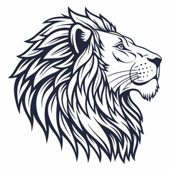 Angry Lion Esports Mascot Logo Vector | Gaming Illustration