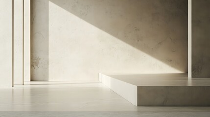 Minimalist Room Design Featuring a Modern Platform