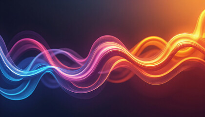 a nice abstract background with flowing waves