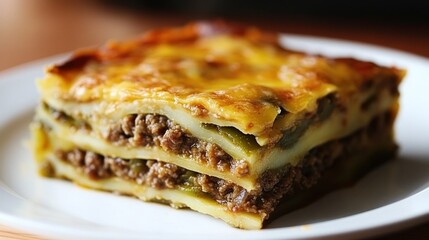 Delicious Homemade Lasagna, cheesy and savory, perfect comfort food