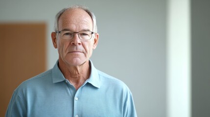 Obraz premium Elder abuse prevention discussed in a peaceful study with a senior and a nurse. Featuring safety and vigilance