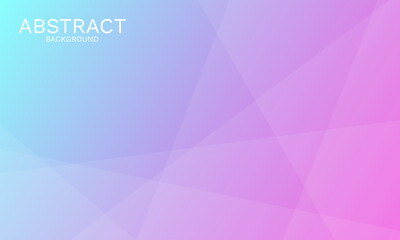 Abstract low poly crystal gradient background with soft pastel hues