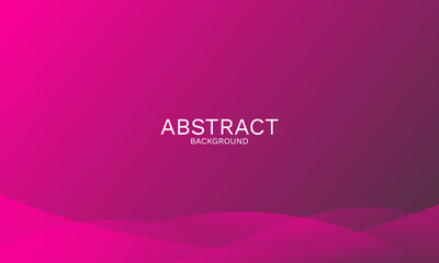Elegant Pink Gradient Abstract Background with Soft Flowing Waves