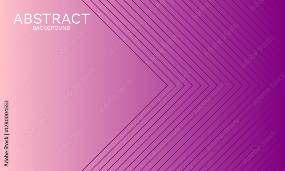 Poster minimalist gradient background with geometric line patterns in magenta color