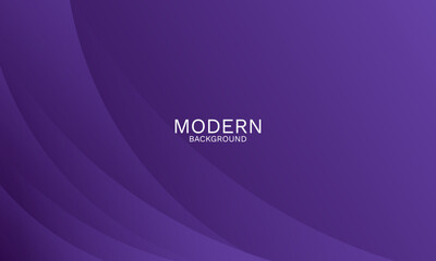 Elegant purple Abstract Background with Smooth Dynamic Curves