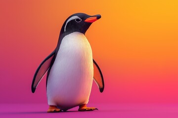 Fototapeta premium Charming Adélie Penguin