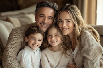 Obraz premium Happy Family Portrait