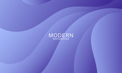 Elegant Purple Abstract Background with Smooth Dynamic Curves