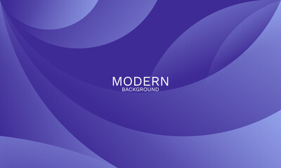 Elegant Purple Abstract Background with Smooth Dynamic Curves