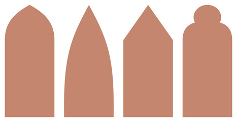 Set of Islamic Shape Illustration