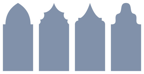 Set of Islamic Shape Illustration