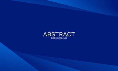 Fototapeta premium Elegant deep blue abstract background with flowing layered gradients