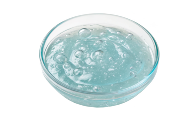 glycerin gel in bowl isolated PNG