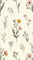 Floral patterned background