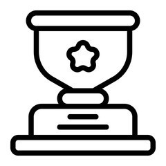 Achievement Line Icon