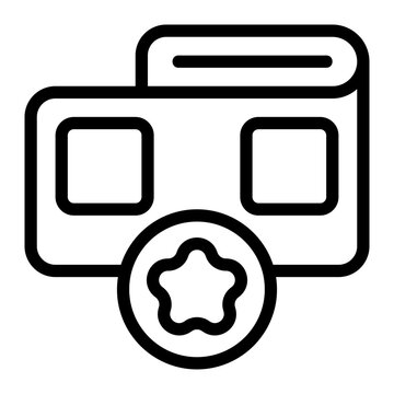 Rells Like Line Icon