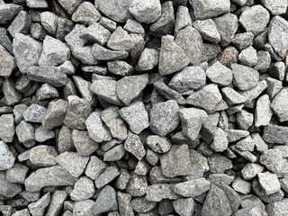 gray gravel stone texture background