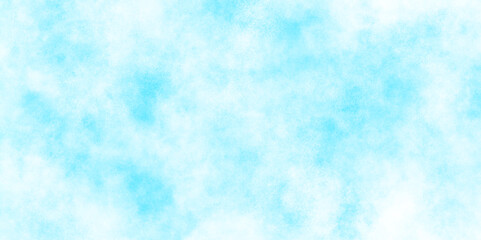 White Cloud and Blue Sky clouds, Turquoise texture, Abstract beautiful soft cloudy sky blue watercolor background with tiny clouds, painted mottled blue background with vintage blue paper texture.