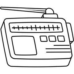 Retro Radio Icon