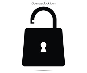Open padlock icon