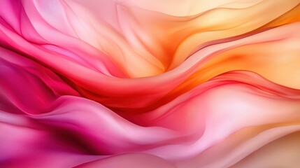 Fototapeta premium Colorful abstract waves digital art fluid patterns vibrant artistic viewpoint modern design