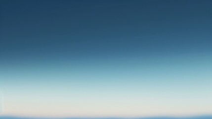 Blue Sky Gradient with Blurry Horizon