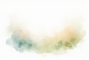 Watercolor abstract art digital creation serene atmosphere