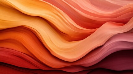 Obraz premium Vibrant wave patterns abstract art digital artwork colorful design close-up view modern aesthetics