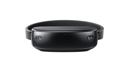 Exploring new worlds, immersive virtual reality experience with advanced headset technology