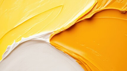 Vibrant paint blends creating art studio abstract imagery indoor close-up creativity